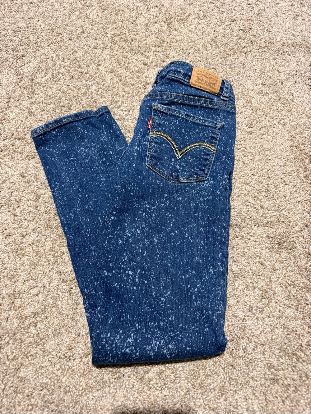 Girls Youth Levi’s 710 Super Skinny Jeans Size 14 Regular - Picture 5 of 6